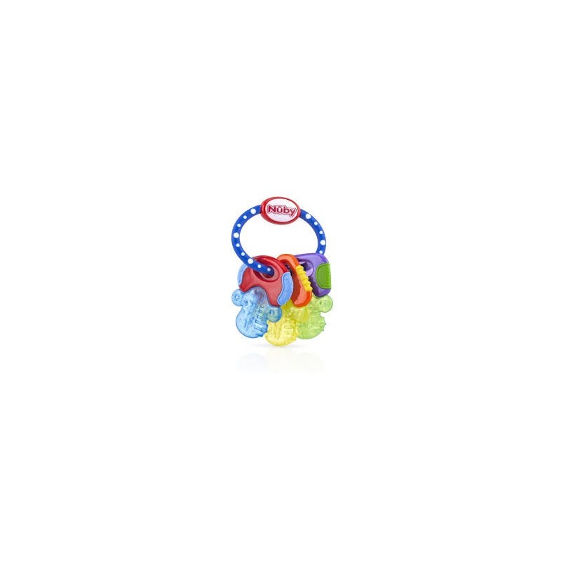 NUBY Anneau de dentition 100% Silicone souple en forme de fruits +3 mois 25-NV06007