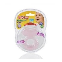NUBY ANNEAU DE DENTITION 25-ID630 100% SILICONE FORME POISSON +3MOIS