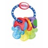 NUBY ANNEAU DE DENTITION 25-NV06008 SILICONE  ET BOIS CLEFS +3MOIS