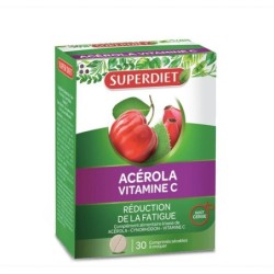 SUPER DIET ACEROLA VITAMINE C 30 COMPRIMES