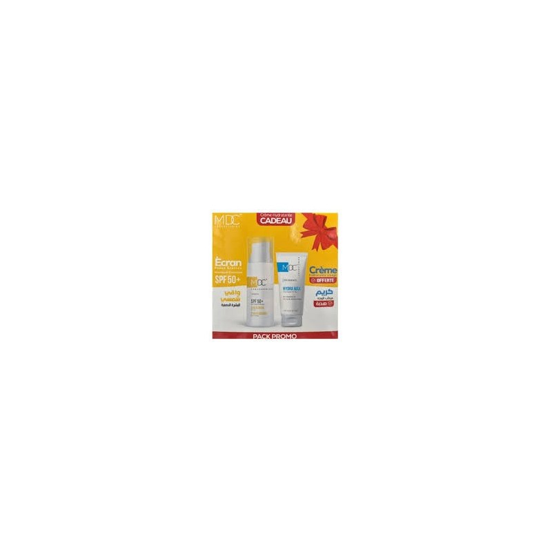PACK MDS ECRAN PEAUX NORMALES SPF50+CR HYDRA MAX OFFERT