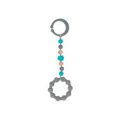 NUBY Anneau de dentitionsilicone avec clip +3 mois 25-NV06