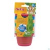 NUBY ASSIETTES 25-ID91161Lot de 6 bols PIC-NIQUE petit modèle 120ml avec couvercle +3mois