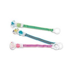 NUBY Attache sucette25-NV02002 en Siliconne +0Mois