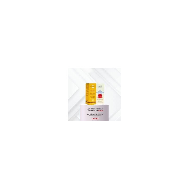 PACK PHOTOWHITE TEINTE CLAIR+PHOTOWITE AH CREME OFFRT