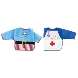 NUBY BAVOIR 25-NV09002 IMPRIME IMPERMEABLE MANCHES LONGUES +12MOIS
