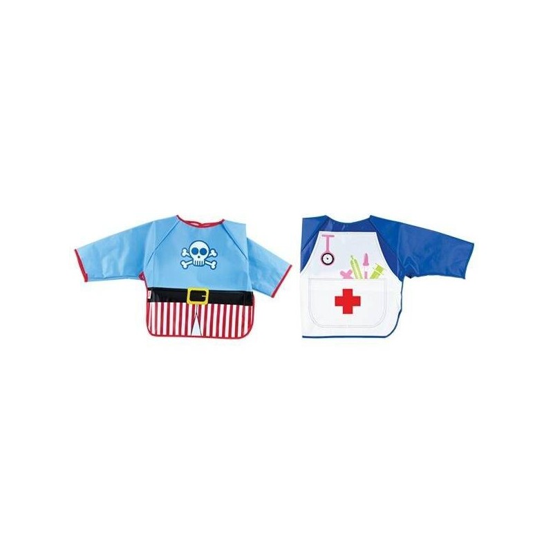 NUBY BAVOIR 25-NV09002 IMPRIME IMPERMEABLE MANCHES LONGUES +12MOIS