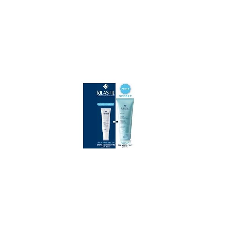 PACK RILASTIL HYDROTENSEUR CR HYD 50ML /+ Gel Nttoyant 200ml Offert