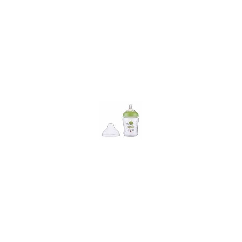 NUBY BIBERON 20-ID1192 COL LARGE IMPRIMÉ EN PP AVEC TÉTINE ANTI-COLIQUE 270ML +0MOIS