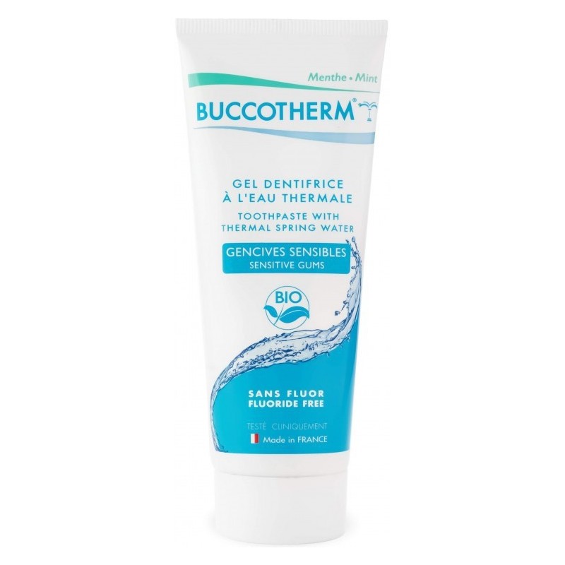 BUCCOTHERM GENCIVES SENSIBLES BIO 75ML GOUT MENTHE ( SANS FL