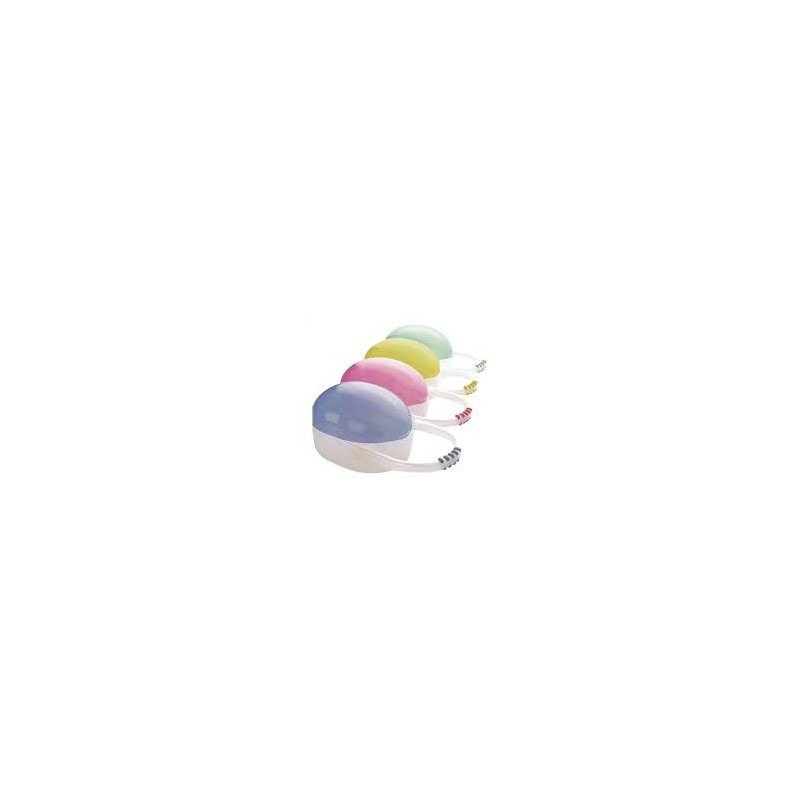 NUBY BOITE DE RANGEMENT TEITÉ POUR 2 SUCETTES (20-ID5912 ).