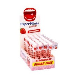 PAPERMINTS COOL CAPS FRAISE BIOTE 18U