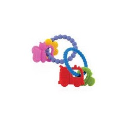 NUBY CLEFS DE DENTITION 100% SILICONE +0 MOIS (20-ID988 ).