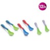 NUBY CUILLÈRE 25-ID5256 SET DE COUVERTS (CUILLÈRE + FOURCHETTE) 2EME AGE +12 MOIS