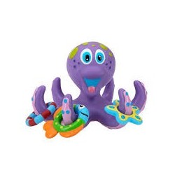 NUBY Figure Poulpes 25-ID6144 à mettre dans l'eau lors de l'heure du bain
