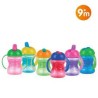 NUBY GOBELET 25-ID10302 EN PP À ANSES ET BEC RIGIDE ET FERMETURE À C 6m+ 240ml