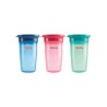 NUBY GOBELET25-NV0414003 ANTI-GOUTTE MAGIC 360° EN PP AVEC COUVERLE 300ML +6MOIS