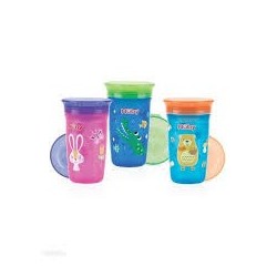 NUBY GOBLET 25-NV0414002 MAGIC 360° IMPRIME 300ML +6MOIS