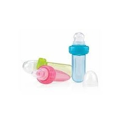 NUBY GRIGNOTEUR 25-ID5577 NIBBER POUR FRUITS ET BISCUITS 100% SILICONNE