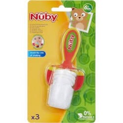 NUBY GRIGNOTEUR25-ID5362 DE 3 FILEST DE RECHANGE POUR GRIGNOTEUR NIBBER