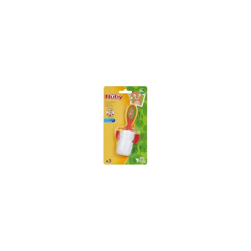 NUBY GRIGNOTEUR25-ID5362 DE 3 FILEST DE RECHANGE POUR GRIGNOTEUR NIBBER