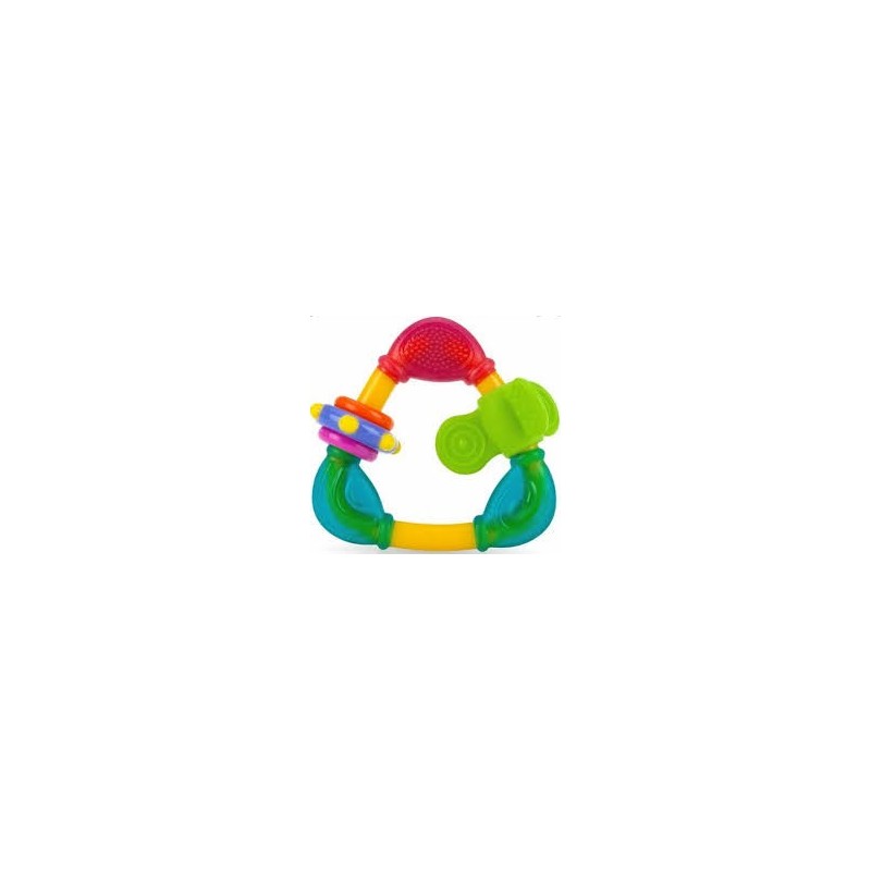 NUBY Jouets de dention en Triangle à anneaux  +6 mois