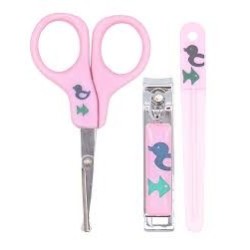 NUBY PACK MANUCURE 25-NV0701002 COUPE-ONGLE, LIME +0 MOIS