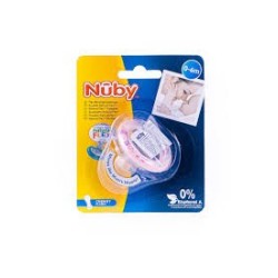 NUBY SUCETTE 100% SILICONE SURMOULÉ NATURAL FLEX CERISE 0-6M 25-ID5853
