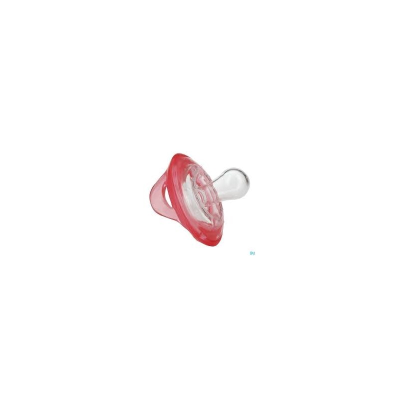 NUBY SUCETTE 25-ID5787SACSN 100% SILICONE NATURAL FLEX CERISE 0-6M
