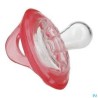 NUBY SUCETTE 25-ID5787SACSN 100% SILICONE NATURAL FLEX CERISE 0-6M