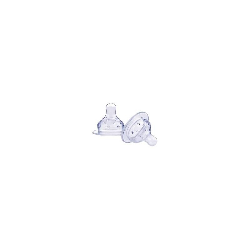 NUBY TÉTINE CUILLÈRE SOUPLE SILICONE BEC DE LIÈVRE +0M POUR (20-ID67611).