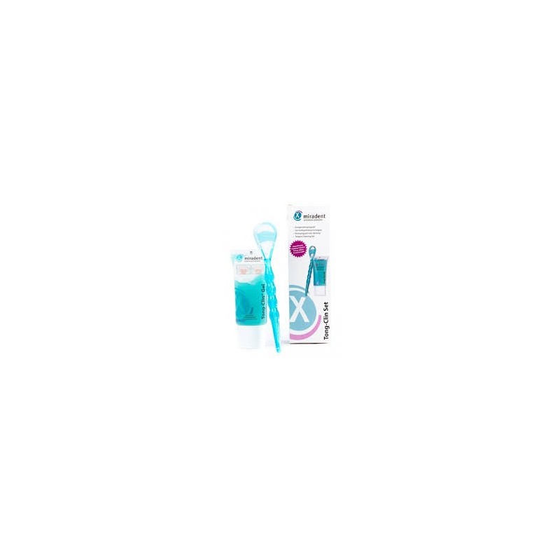 MIRADENT TONG CLIN SET ( GEL+GRATTE-LANGE).