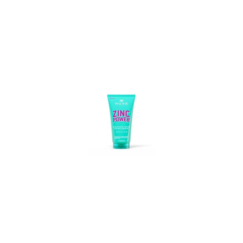NUXE ZINC POWER GEL NETTOYANTE PURIFIANTE 150ML