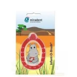 MIRADENT INFANT-O-BRUSH ANNEAU DE DENTITION ROUGE