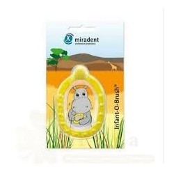 MIRADENT INFANT-O-BRUSH ANNEAU DE DENTITION JAUNE