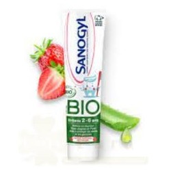 SANOGYL DENTIFRICE ENFANTS BIO 2-6 ANS 50ML