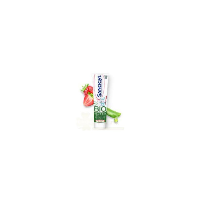 SANOGYL DENTIFRICE ENFANTS BIO 2-6 ANS 50ML