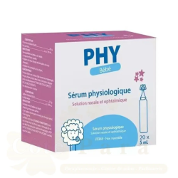 PPL SERUM PHYSIOLOGIQUE BTE DE 20