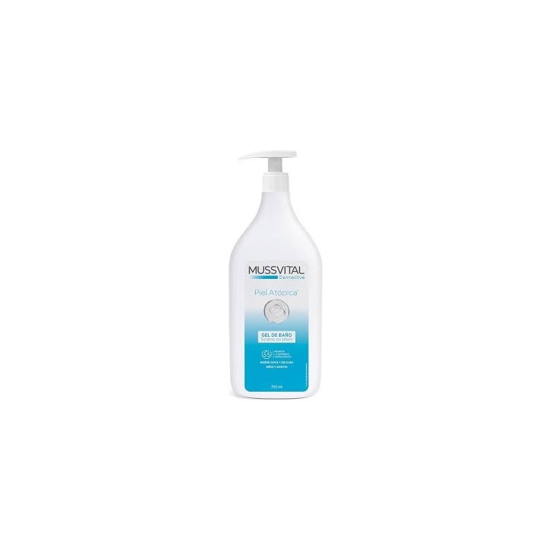 MUSSVITAL DERMACTIVE GEL DE BAIN PEAU ATOPIQUE 750 ML