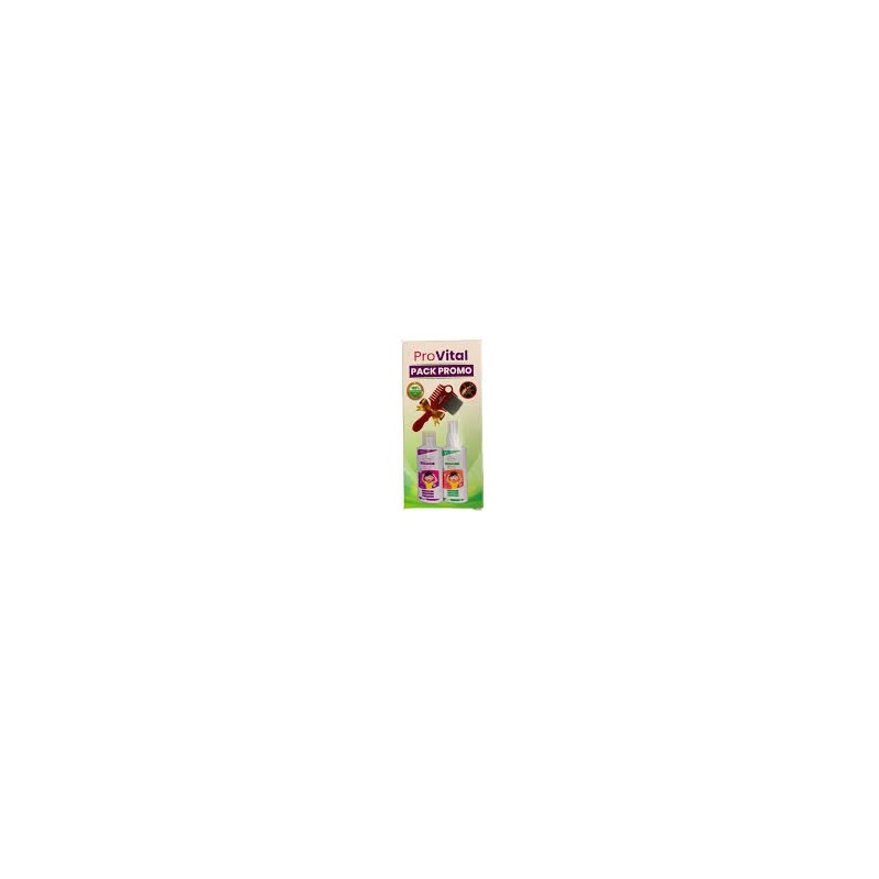 PRO-VITAL PACK LOTION ET CHAMPOING ANTI POUX + PEIGNE