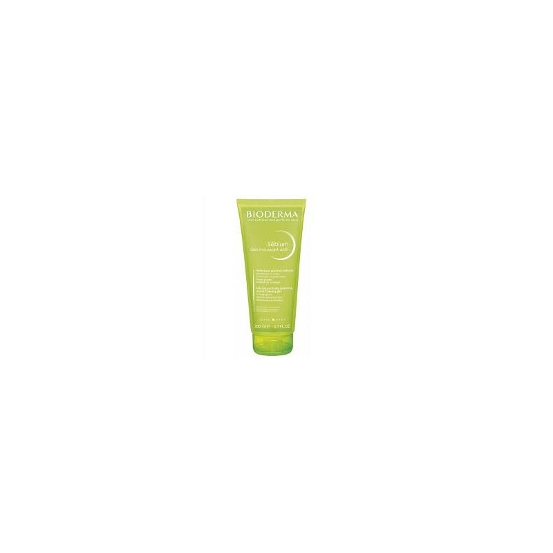 BIODERMA SEBIUM GEL MOUSSANT ACTIF 200ML
