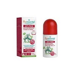 PURESS ANTI-PIQUE ROLLER REPULSIF VISAGE ET CORPS 50ML