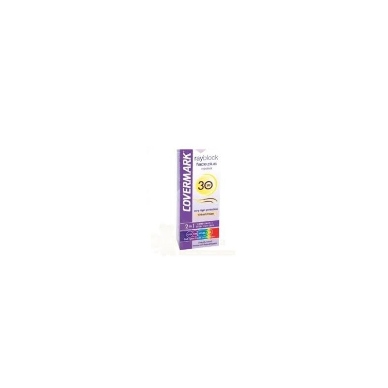 RAYBLOCK FACE PLUS NORMAL SPF30 HE VISIBLE SOFT BROWN  50ML