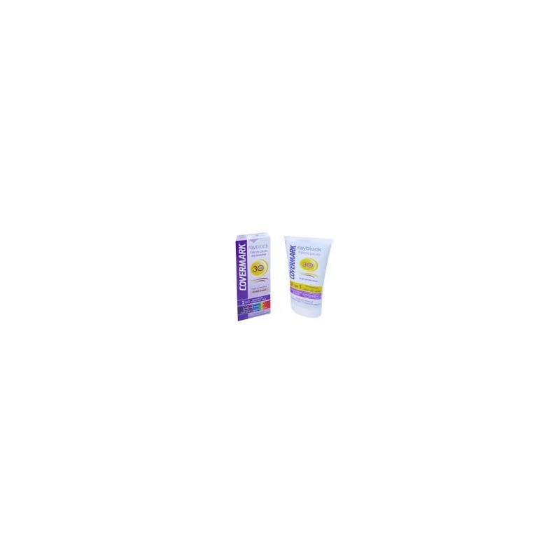 RAYBLOCK FACE PLUS DRY SENSITIVE SPF30 HE VISIBLE NON TINTED  50ML