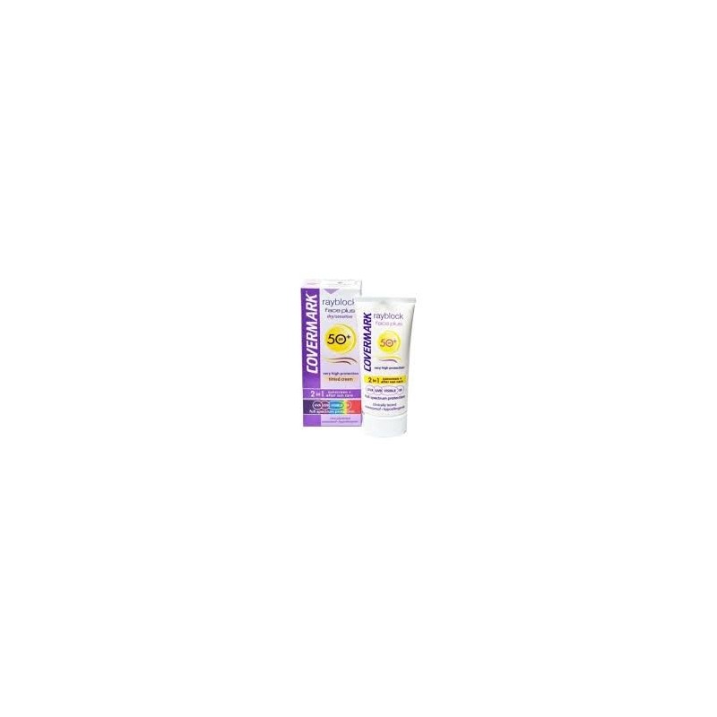 RAYBLOCK FACE PLUS DRY SENSITIVE SPF30 HE VISIBLE LIGHT BEIGE  50ML