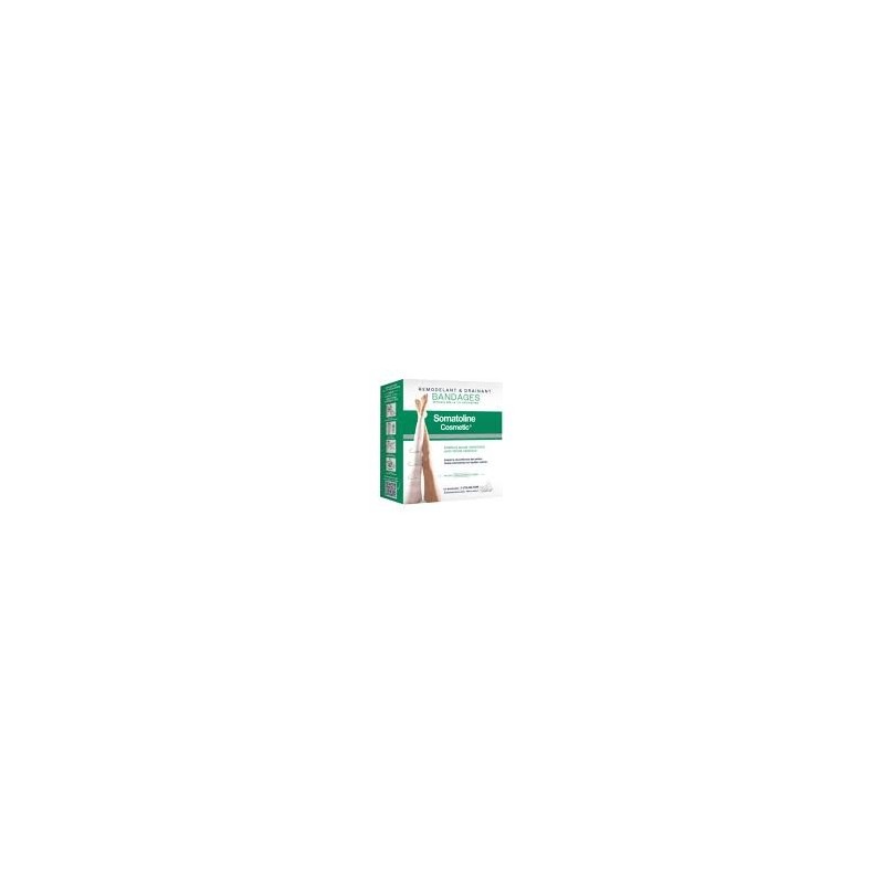 SOMATOLINE BANDEGE REUTILISABLE REMODELANT DRAINANT KIT*2