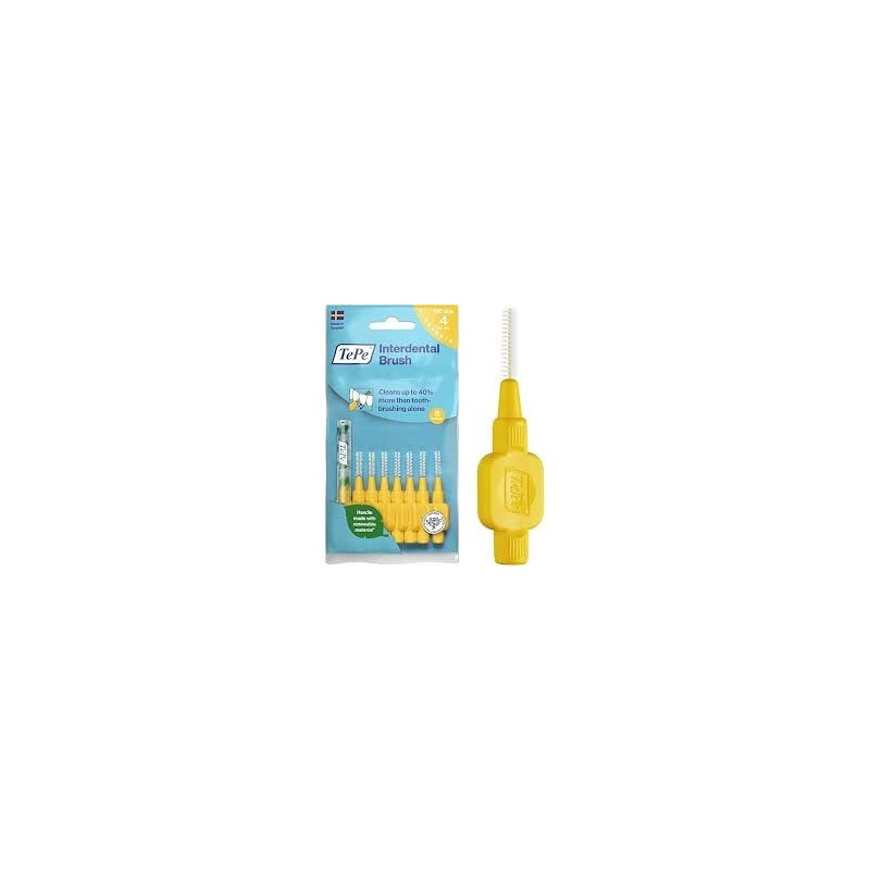 TEPE IDB ORIGINAL JAUNE 0.7MM TAILLE 4 -6PCS