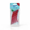 TEPE IDB ANGLE ROUGE 0.5MM TAILLE 2 6 PCS