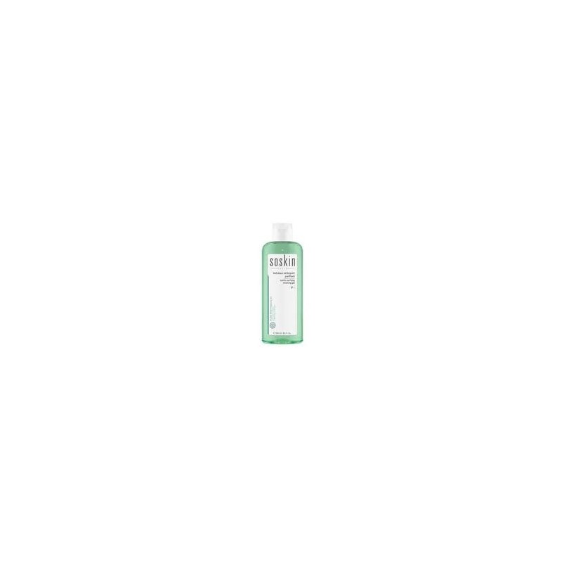 SOSKIN GEL DOUX NETTOYANT PURIFFIANT 250 ML
