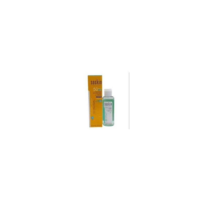 SOSKIN PACK ECRAN AD ET ENF FLUIDE low tox125ML+GEL DOUX 60ML